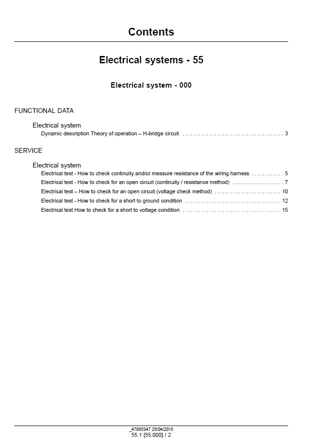 New Holland Tier 4B Combine Harvester Repair & Service Manual 47878226 PDF