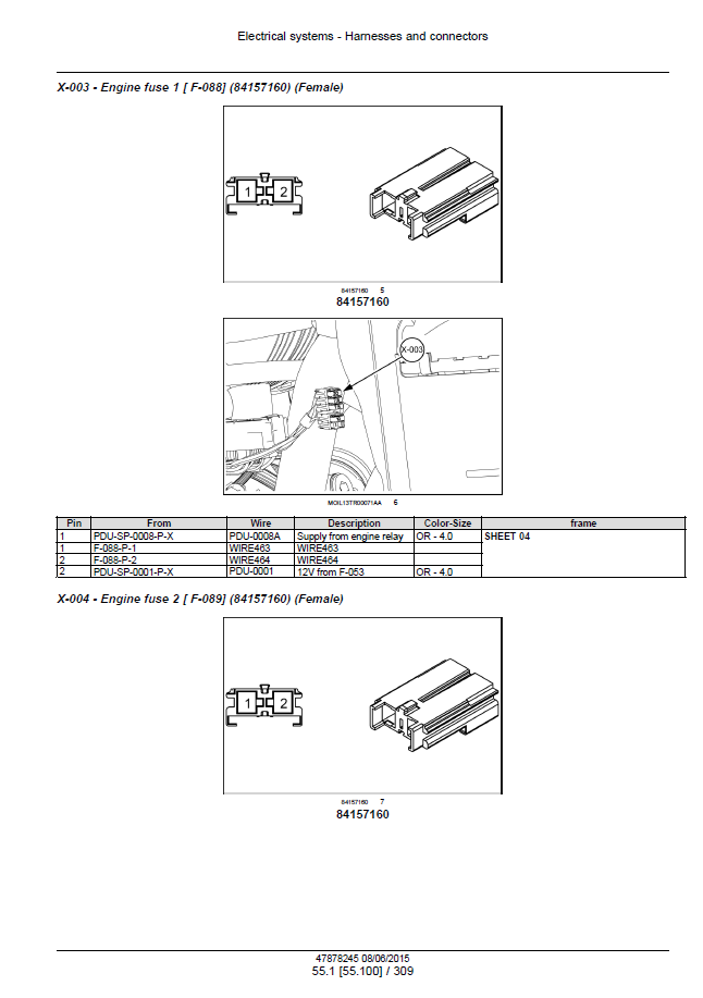 New Holland Tier 4B Tractor Repair and Diagnostic Manual 47899697 PDF