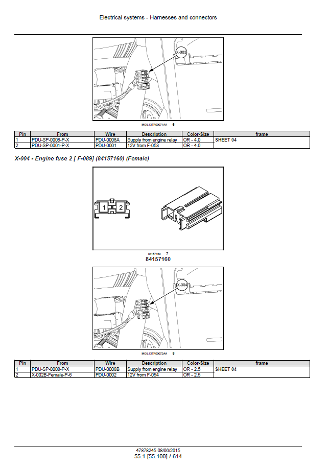 New Holland Tier 4B Tractor Repair and Diagnostic Manual 47899698 PDF