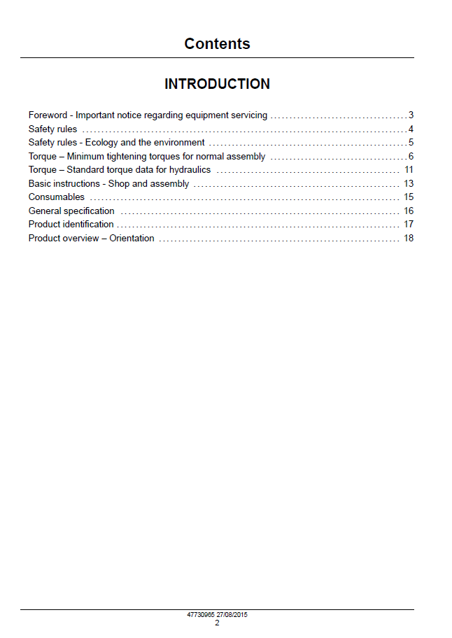 New Holland VM Motori Tier 4B (Final) & Stage IV Engine Repair Manual [47730965]