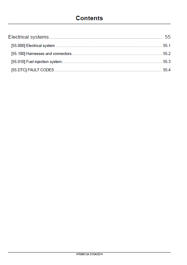 New Holland VM & VL Plus Grape Harvester Service Manual 47698613A PDF