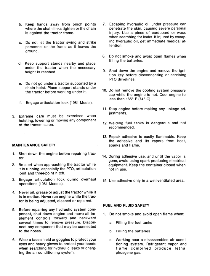 New Holland Versatile 150 160 Tractor Maintenance Manual 40015011
