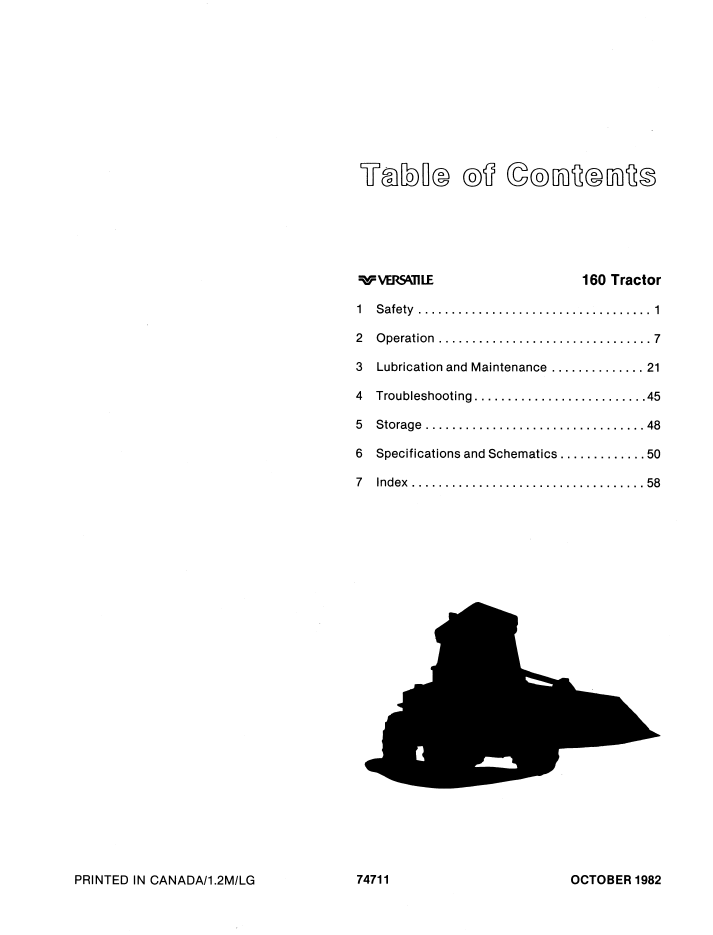 New Holland Versatile 160 Operator Guide Manual 42016011 PDF