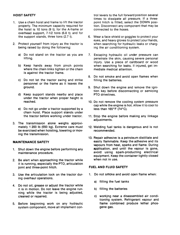 New Holland Versatile 500 Technical Service Manual 40050010 PDF