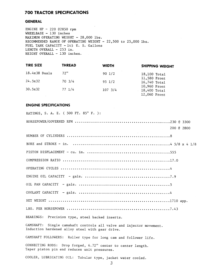 New Holland Versatile 700 900 Tractor Technical Manual 40070020 PDF