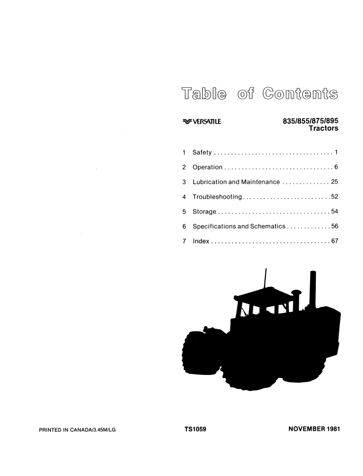New Holland Versatile 835 855 875 895 Operating Manual PDF 42083541