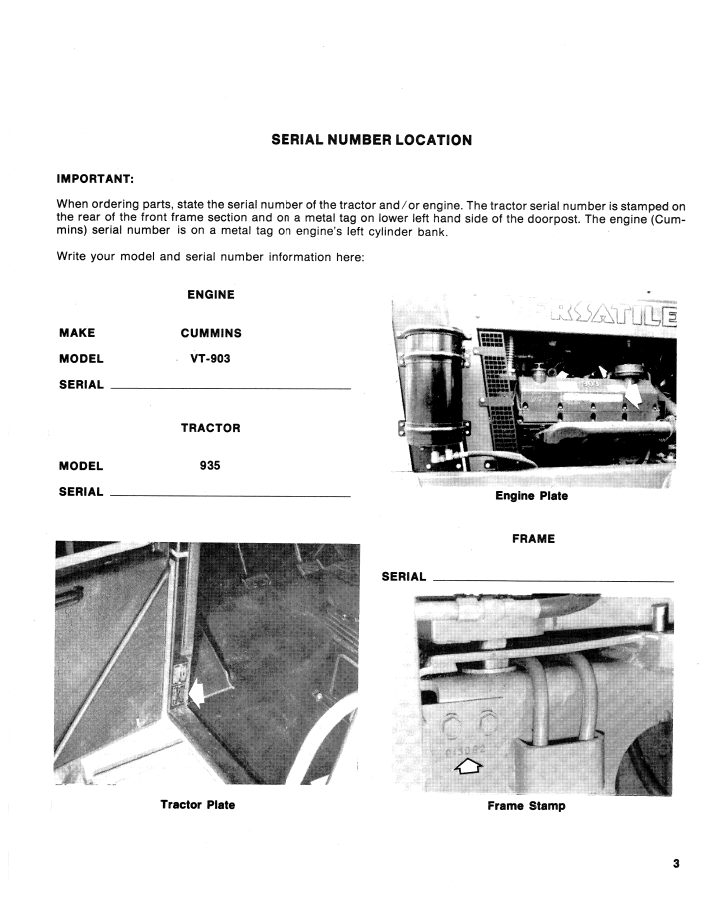 New Holland Versatile 935 Operator Manual PDF 42093511
