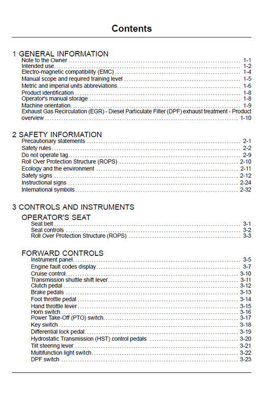 New Holland Workmaster 33 37 Operator Manual 47832587 PDF