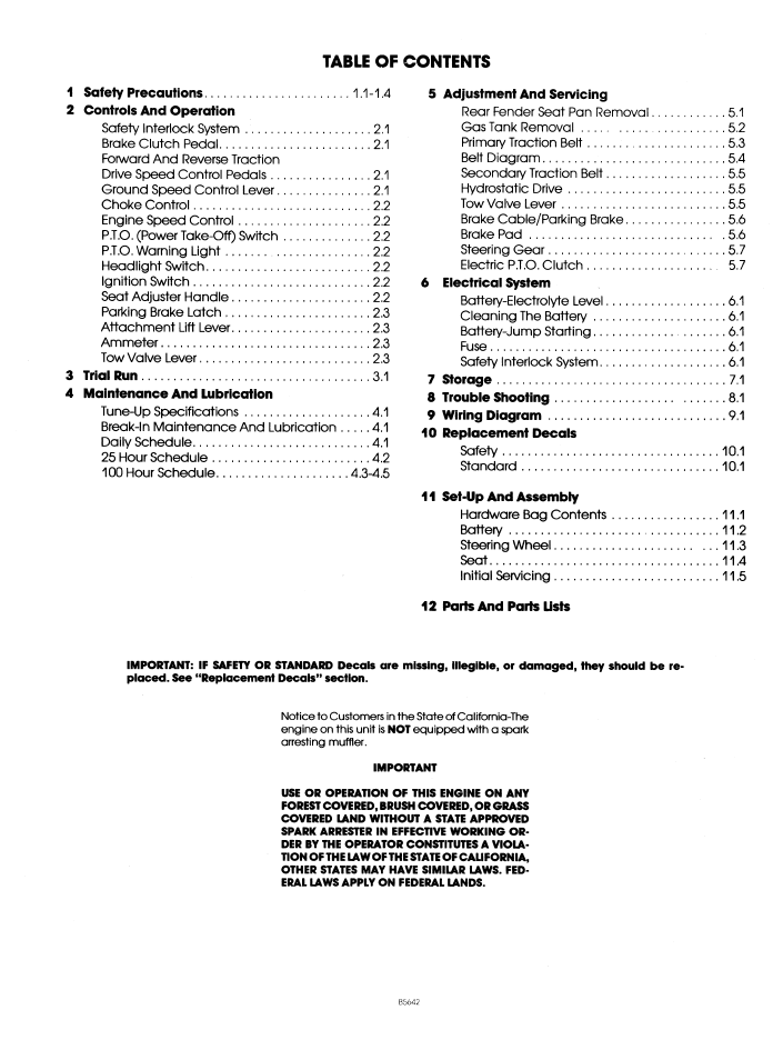 New Holland YT16 Yard Tractor Operator Guide 42001613 PDF