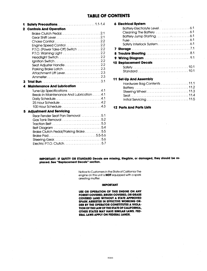 New Holland YT16 Yard Tractor Operator Guide 42001614 PDF