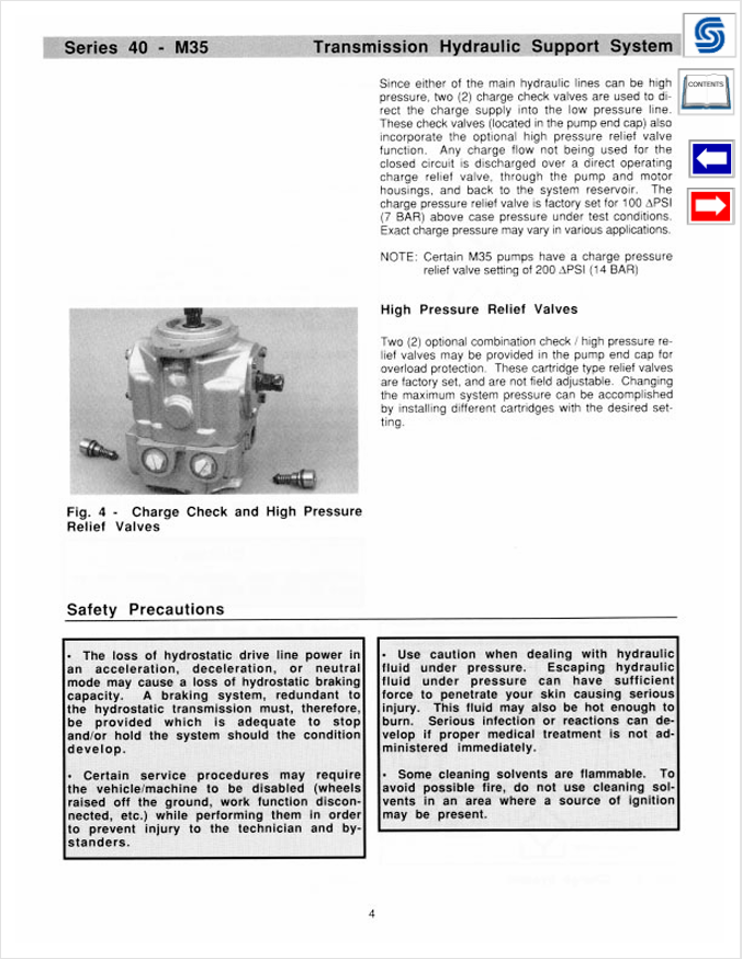 OEM GEHL Sauer Danfoss Series 40-M35 Repair Manual PDF