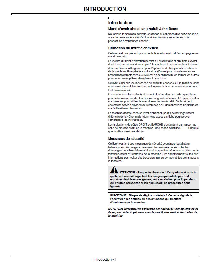 OMGX23563 John Deere JS26 JS36 JS46 Rotary Mower Operator Manual Download