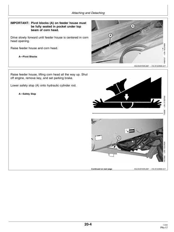 OMH175278 John Deere 90 Series Corn Head Operation Guide