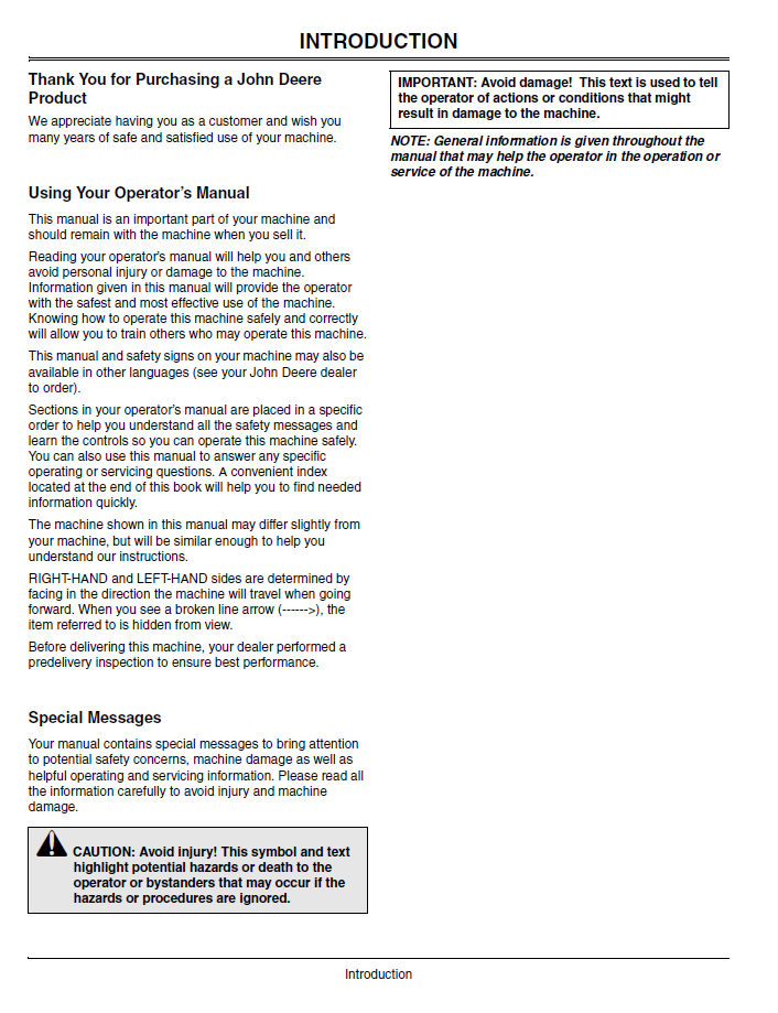 OMM142636 John Deere 42C Mower Deck Manual – Operation & Maintenance Guide