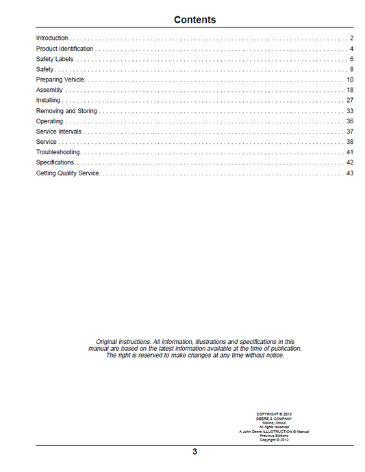 OMTCU24344 2 & 3 Bag Material Collection System Operation Manual