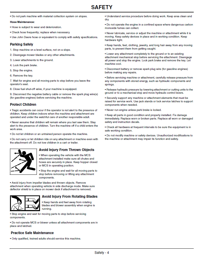 OMTCU29193 John Deere 14-Bushel Blower & Rear Hopper Manual