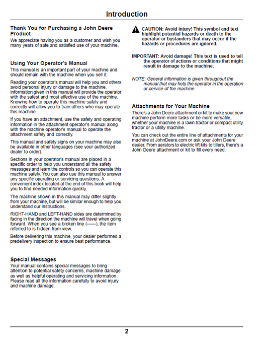 OMTCU40074 John Deere Z997R Diesel ZTrak Operator Manual PDF