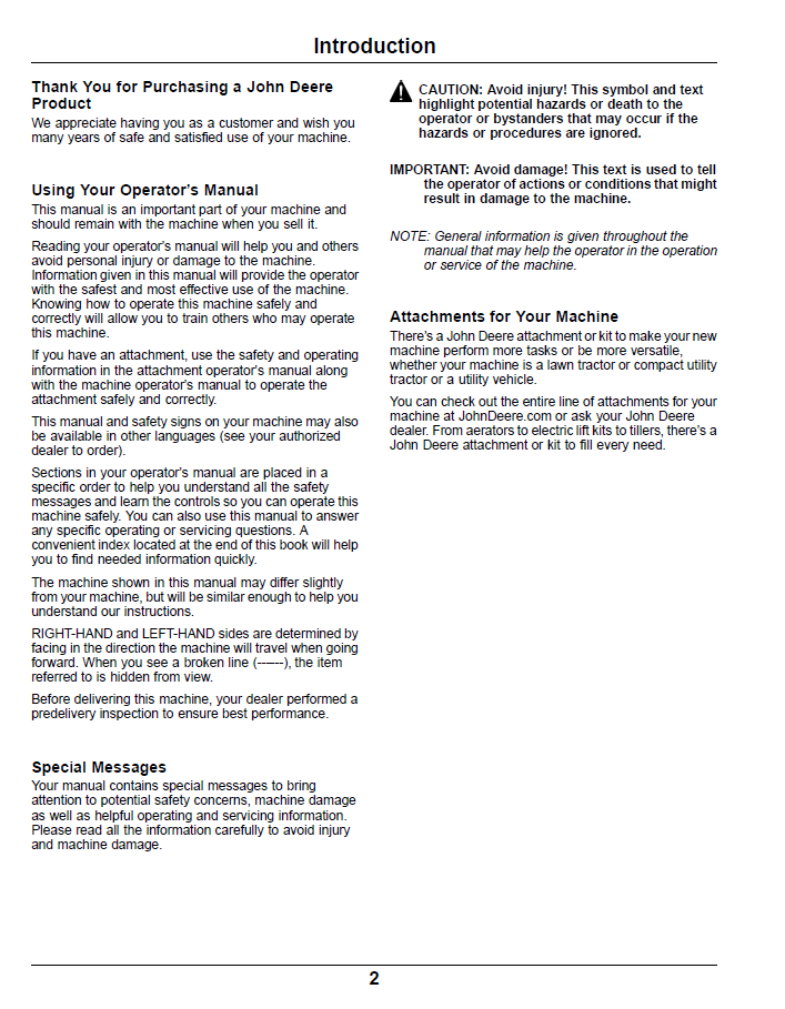 OMUC15069 John Deere Z900 ZTrak Pro Gas Operator Manual Guide