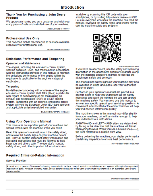 OMUC43301 Z920M–Z985R ZTrak Gas Mower Manual