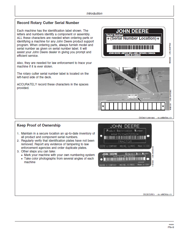 OMW51358: John Deere LX Series Rotary Cutter User Guide