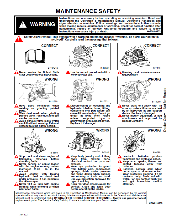 Official Bobcat 6549846 620 Loader Repair PDF