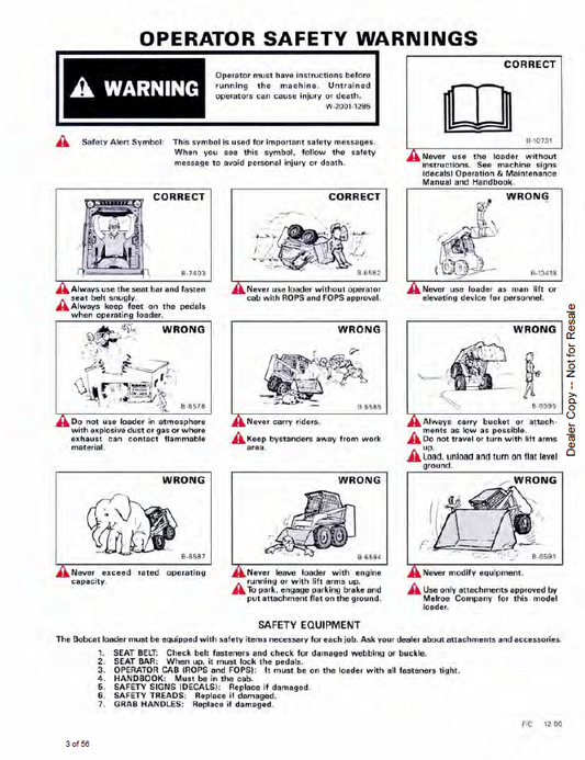 Official Bobcat 6556326 731 Loader Maintenance PDF