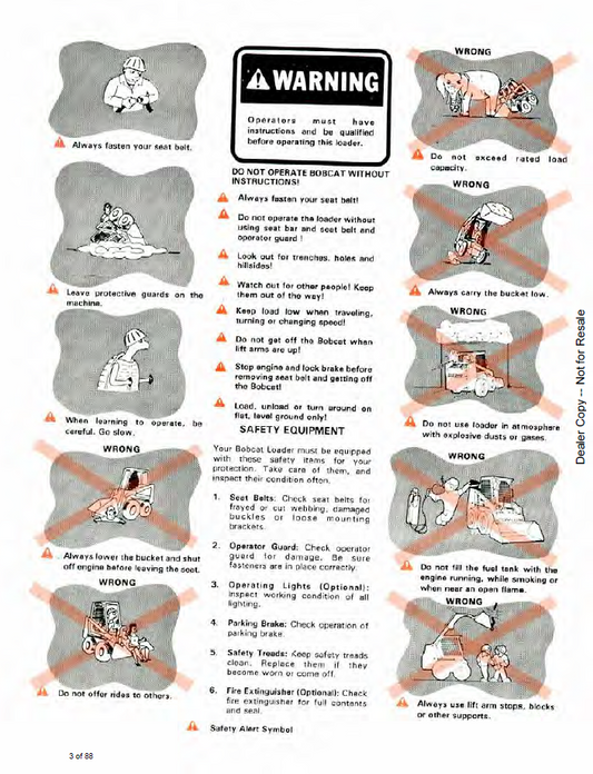 Official Bobcat 6556852 642 Loader Maintenance PDF