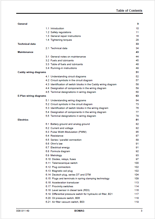 Official Bomag BW 214 D-4 Workshop & Repair Manual PDF