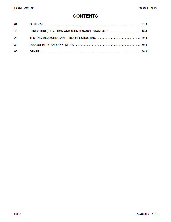 Official CEBM016902D Shop Manual for Komatsu 330M Dump Truck