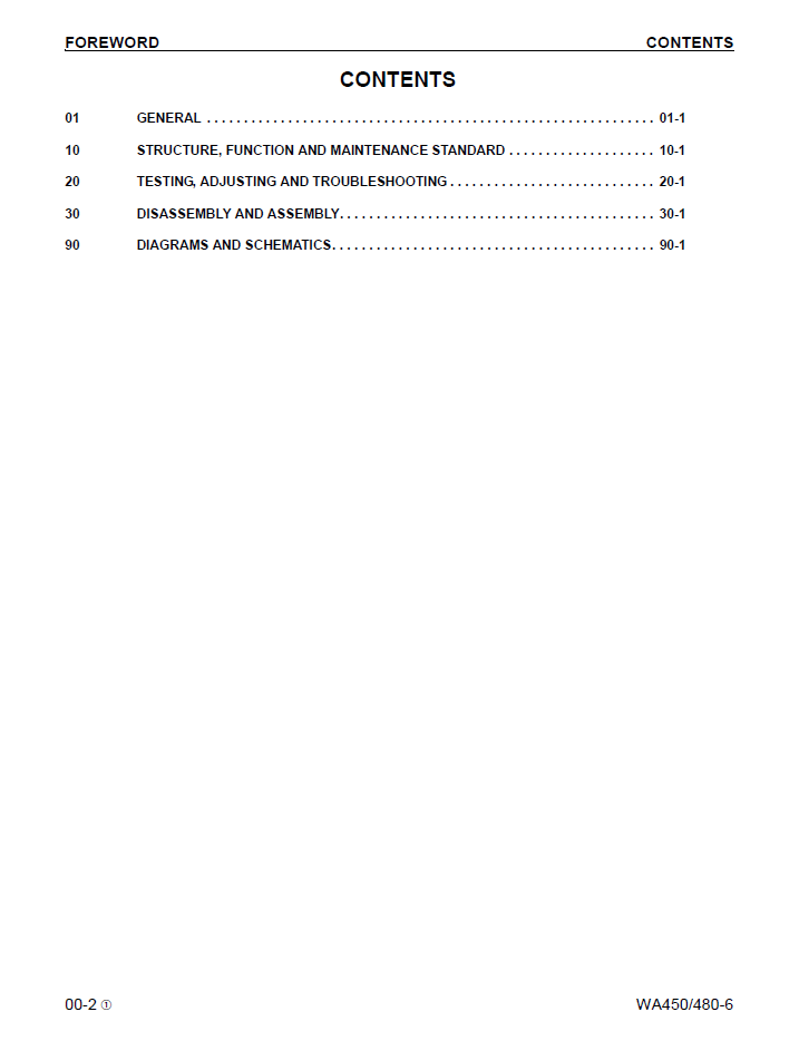 Official CEBM018601: Komatsu WA450-6 Loader Repair & Service Guide