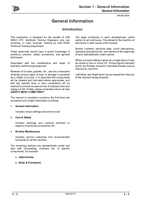 Official JCB 432ZX Workshop Manual PDF Download