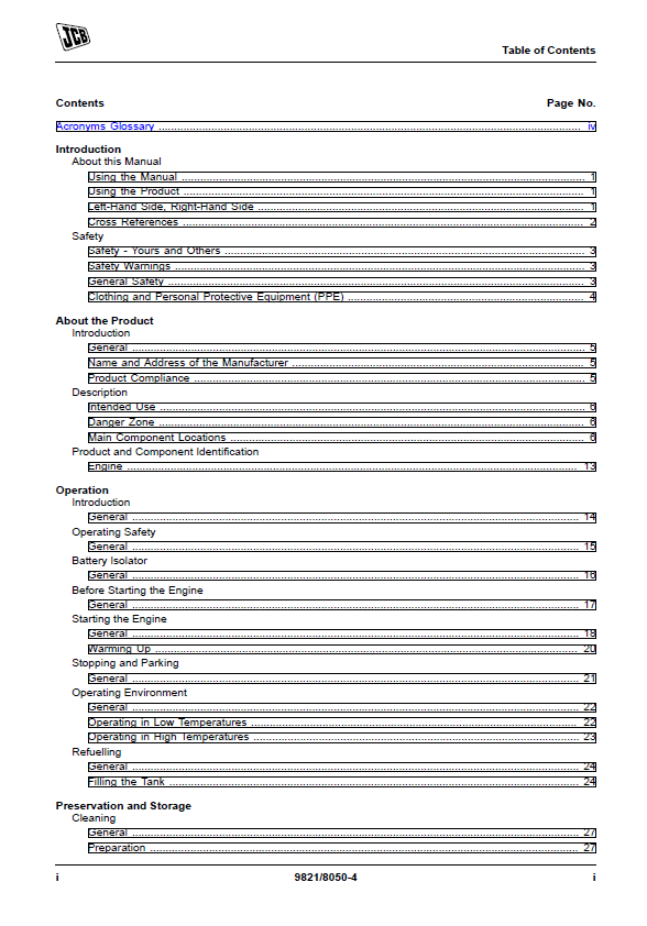 Official JCB T4F 444 & 448 Electronic Engine Manual PDF