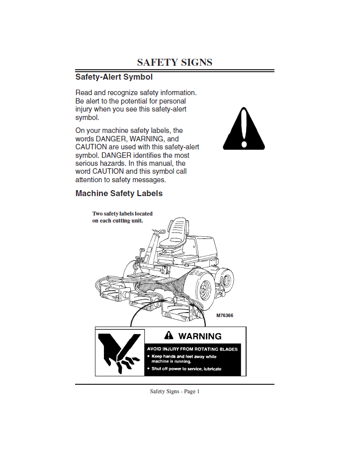 Official John Deere 3215A/3235A Turf Mower Operator Guide (OMMT2777)