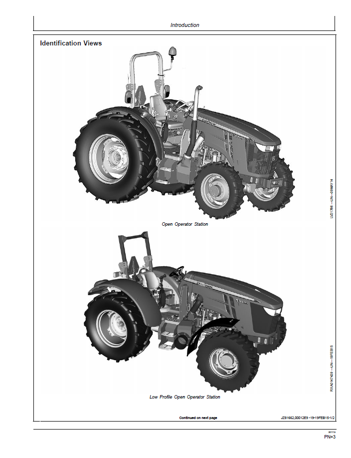Official John Deere 5085M/5100M/5115M Final Tier 4 Guide (OMSU47568)