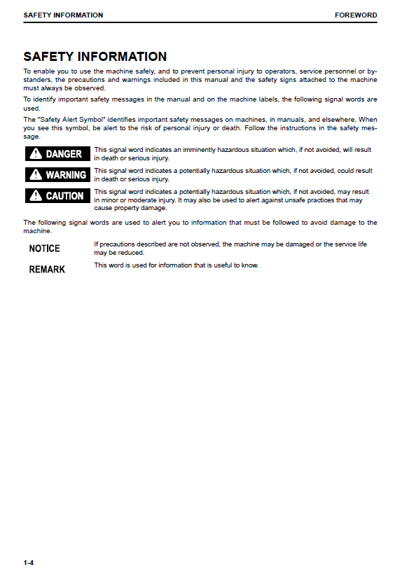 Official Komatsu D51EX-24 / D51PX-24 Operation & Maintenance Manual PDF