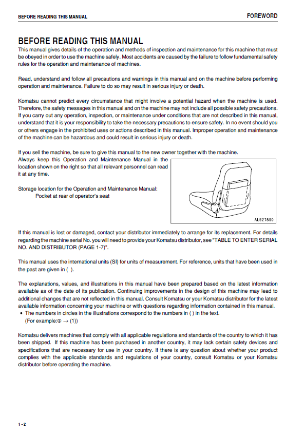 Official Komatsu GD655-5 Grader Service & Maintenance Guide PDF