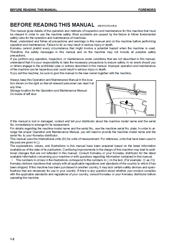 Official Komatsu HM300-3 Manual: Operation and Maintenance Guide