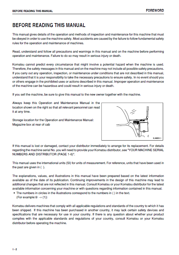 Official Komatsu PC138US-8 & PC138USLC-8 Maintenance Manual