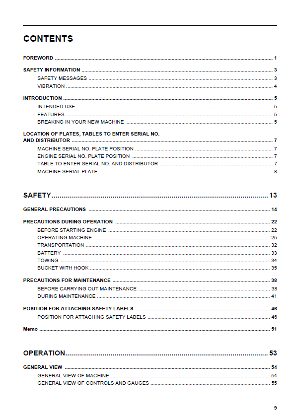 Official Komatsu PC150-6K / PC150LC-6K Hydraulic Excavator Operator & Service Manual