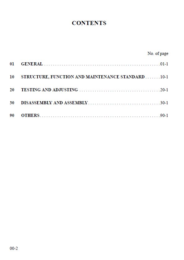 Official Komatsu PC210 & PC240LC-7K Excavator Service & Repair Manual PDF