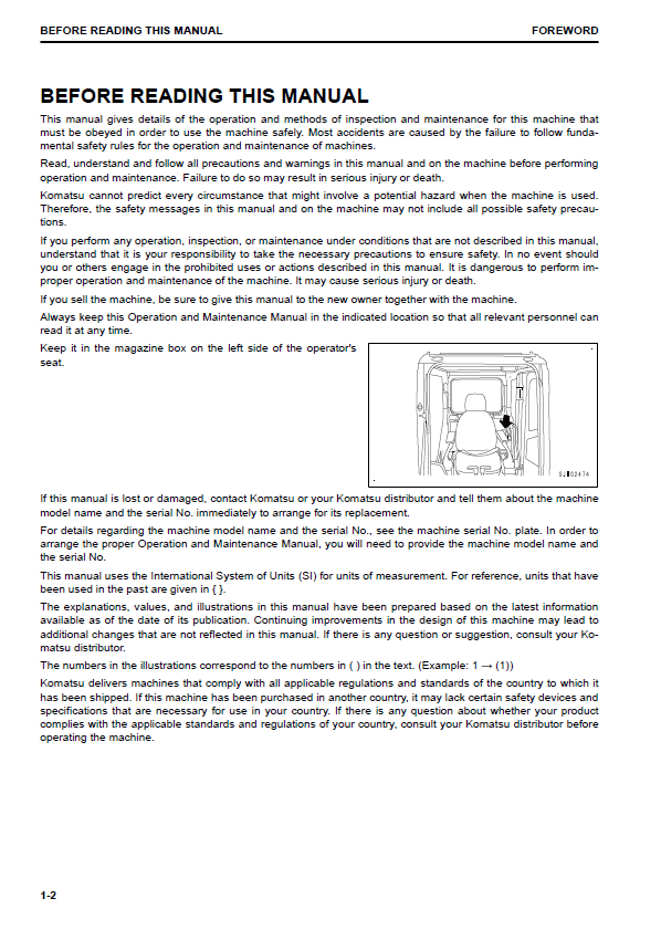 Official Komatsu PC490LC-11 Excavator Service & Maintenance Guide