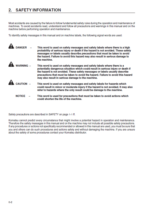 Official Komatsu WA420-3H Operator & Service Maintenance Manual PDF