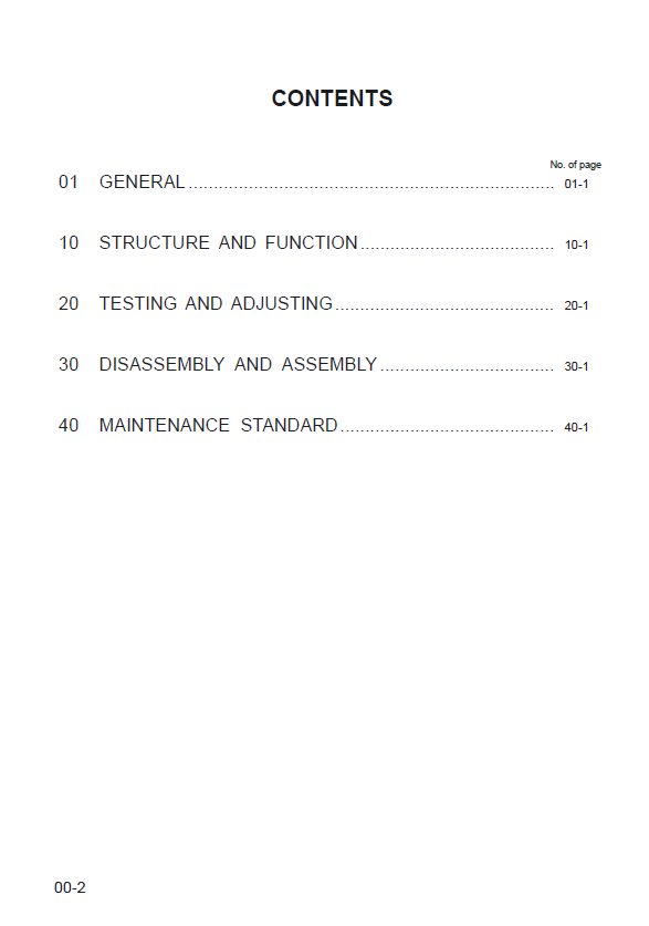 Official Komatsu WA420-3 Workshop & Repair Manual