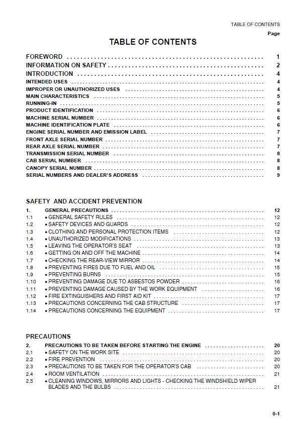 Official Komatsu WB140PS-2 WB150PS-2 Backhoe Loader Manual
