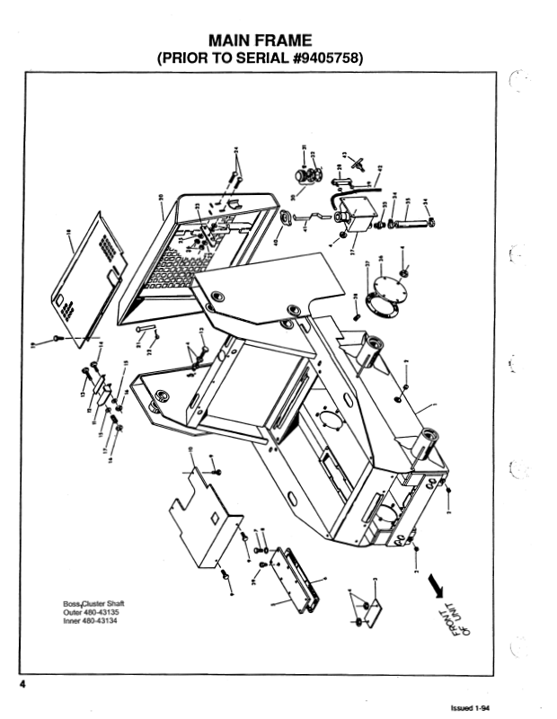 Official Mustang 940 Loader Parts Catalog Manual 5476803 PDF Guide