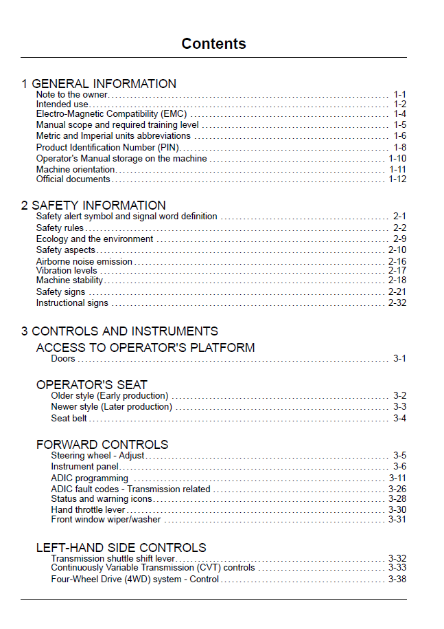 Official New Holland Boomer CVT Compact Tractor Operator's Manual | Part No. 47711724