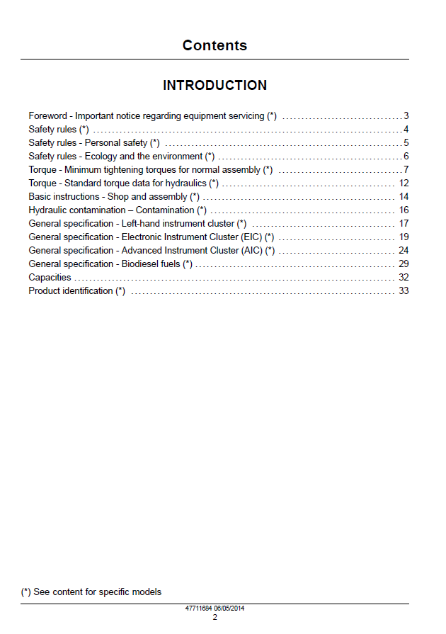 Official New Holland L218 L220 Tier 4B Compact Loader Repair Manual 47711684 PDF