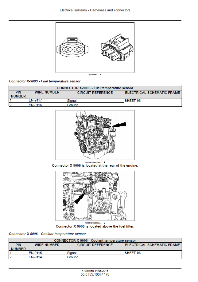 Official New Holland L221-C232 Tier 4B Loader Service Manual - Pub 47888423
