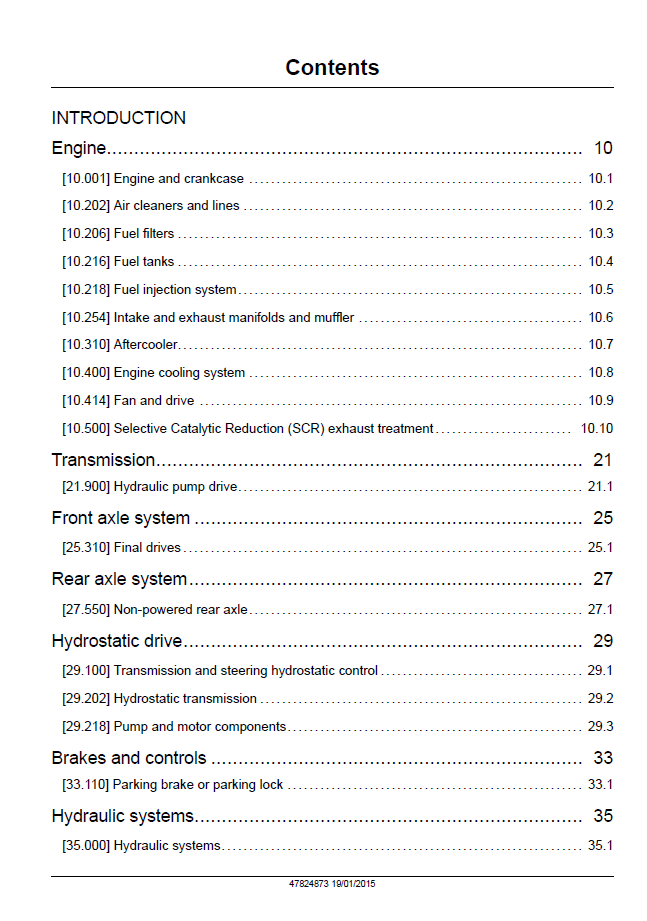 Official New Holland Speedrower 160 Tier 4B (Final) Workshop Manual (47824873)