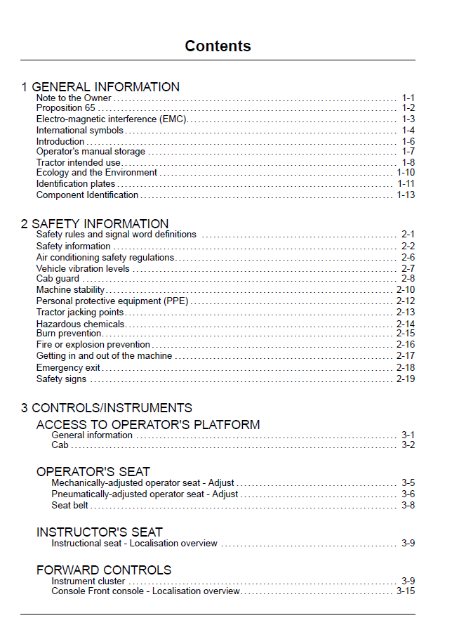 Official New Holland T4.115 Utility Tractor User Manual 47537107